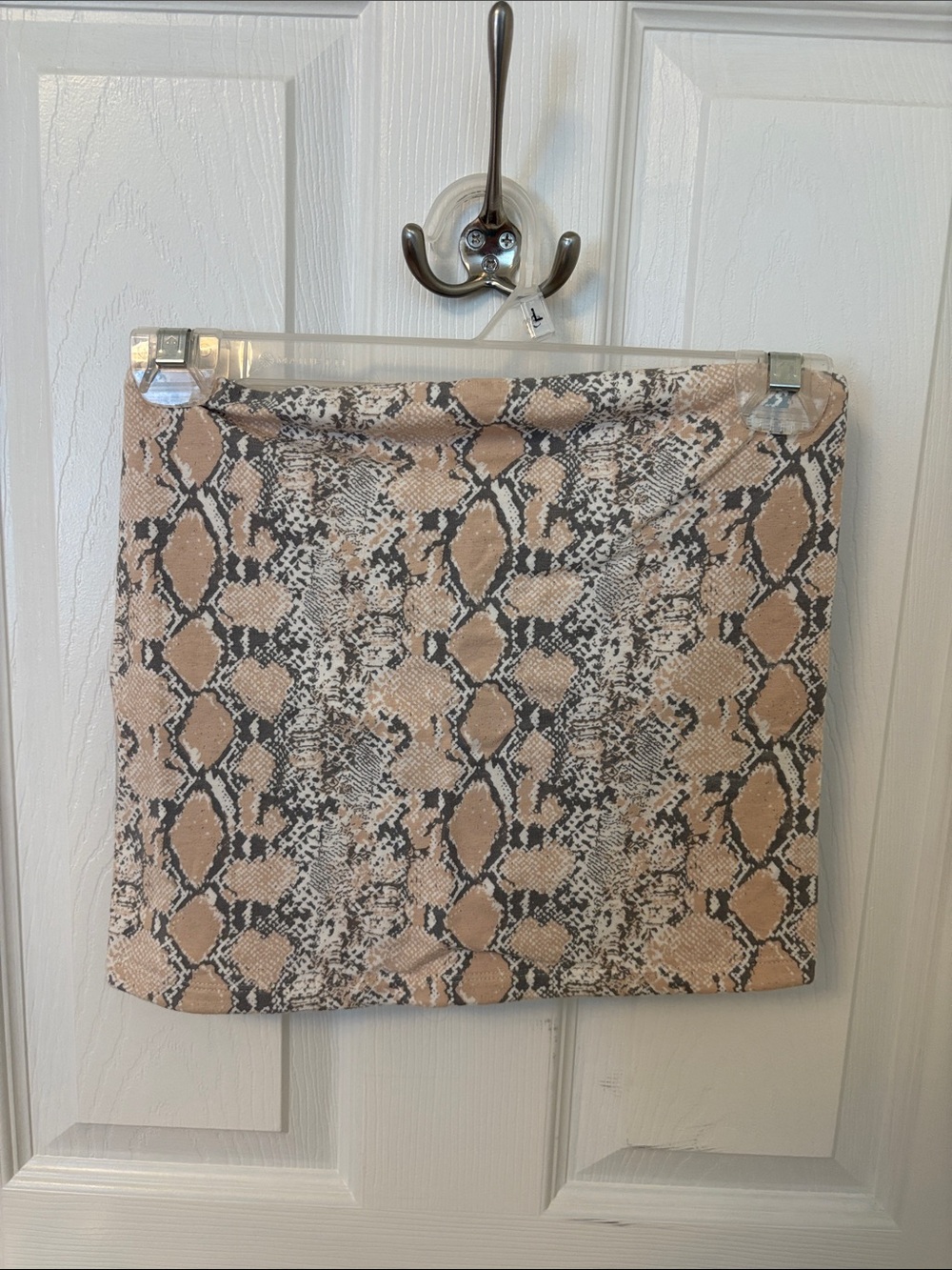 AE Snake Print Beige Tube Top